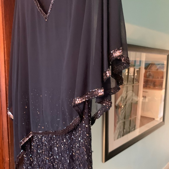 Formal Mother in Law Beaded Dress - Picture 3 of 7